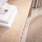 Modern Console Table with 4 Drawers – 59.2" Entryway Table in Natural Wood Finish