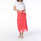 Esqualo - Fancy Animal Print Mesh Skirt