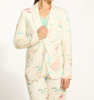 Fdj - Textured Printed Blazer