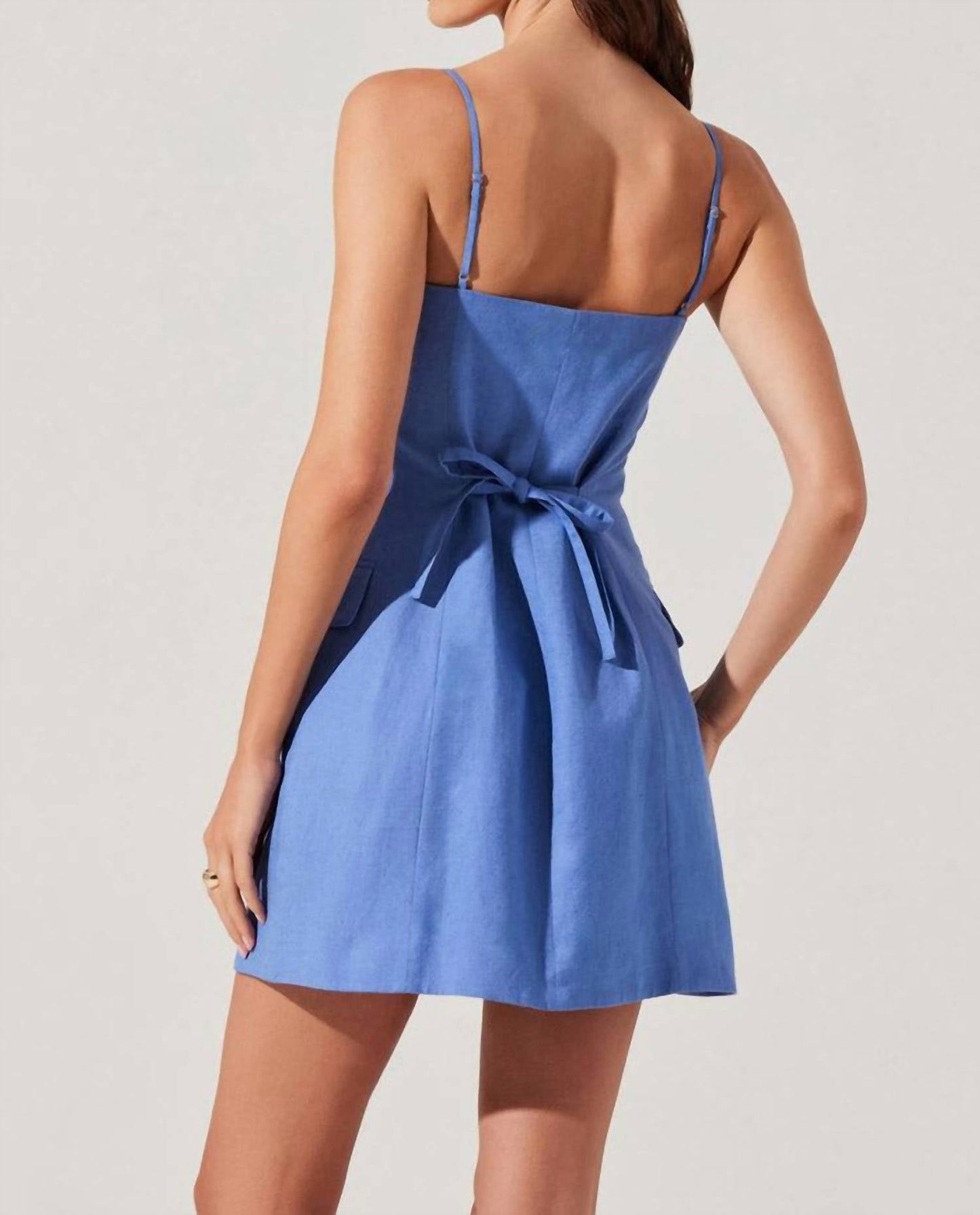 Astr - Azria Button-front Wrap Dress