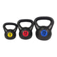 BalanceFrom Kettlebell Fitness Exercise Weights, Set of 3, 10, 15, and 20 Pounds