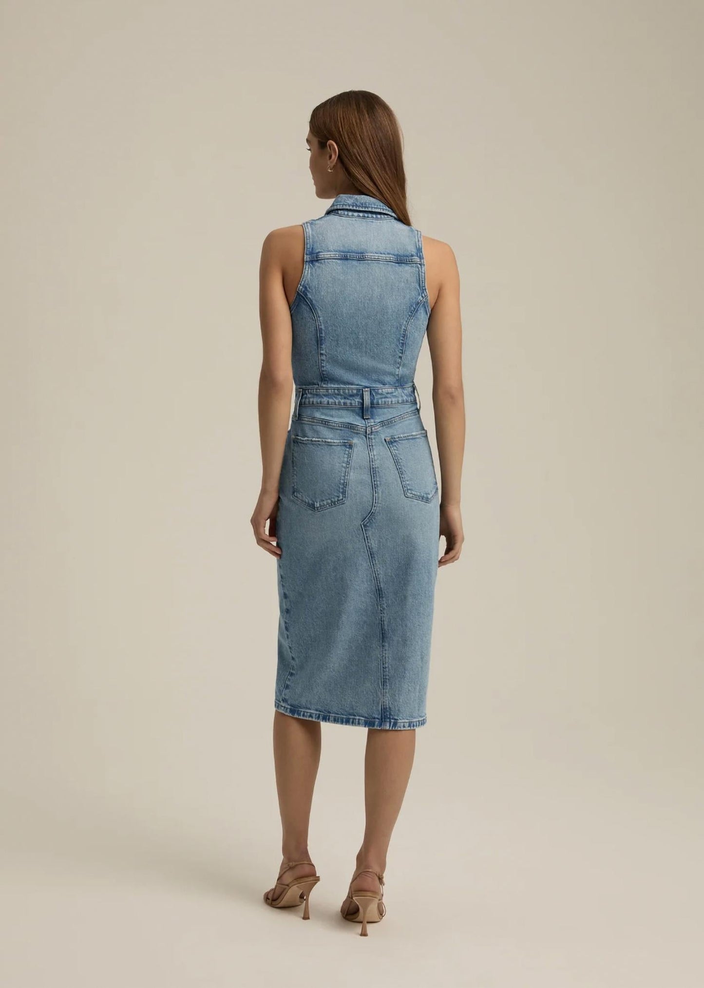 Favorite Daughter - The Halter City Midi Dress