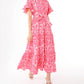 Abbey Glass - Sadie Hibiscus Jacquard Maxi Dress
