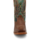 Twisted X - Women's Ginger & Distressed Turquoise 11" Rancher Boots