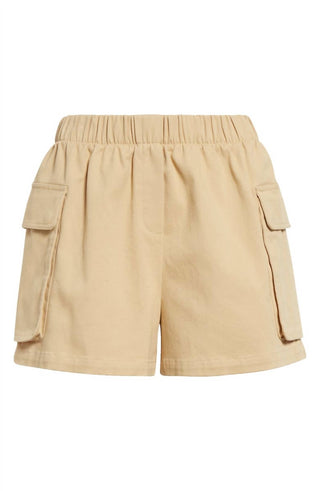 Atm - Cotton twill cargo shorts