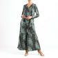 Clara Sunwoo - Crinkle Pleat Knit 2pc Cardigan And Cowl Tank Twinset