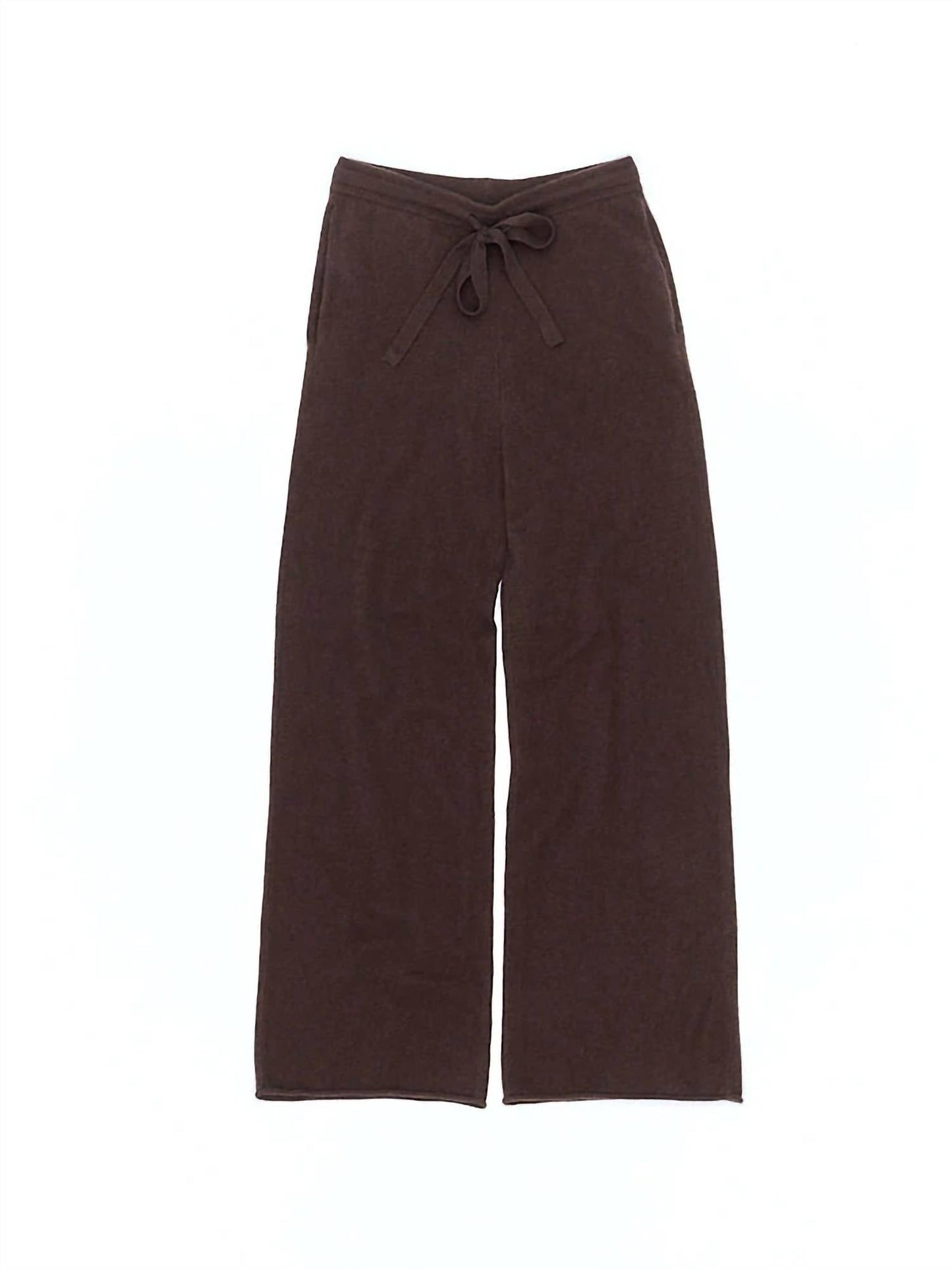 Lingua Franca - Women's Cashmere Wide Leg Pants