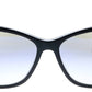 Tom Ford Sunglasses - Square Plastic Sunglasses with Blue Block Clear With Peach Clip on Mirror Lens