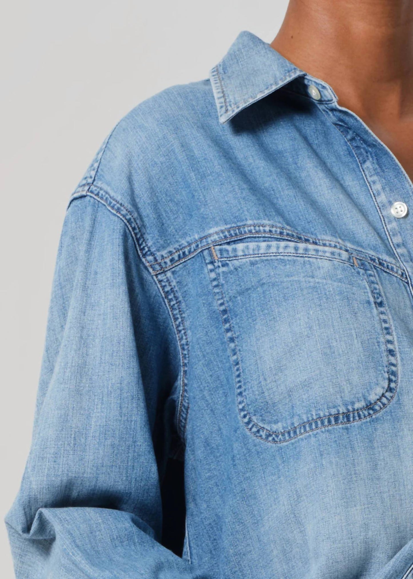 Citizens Of Humanity - Solene Denim Long Sleeve Shirt