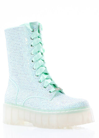 Sparkl Fairy Couture - Women's Jade Combat Boot