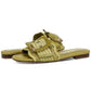 Sam Edelman - Women's Bambi Raffia Buckle Slide Sandals