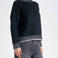 Elan - Stitch Detail Turtleneck Sweater