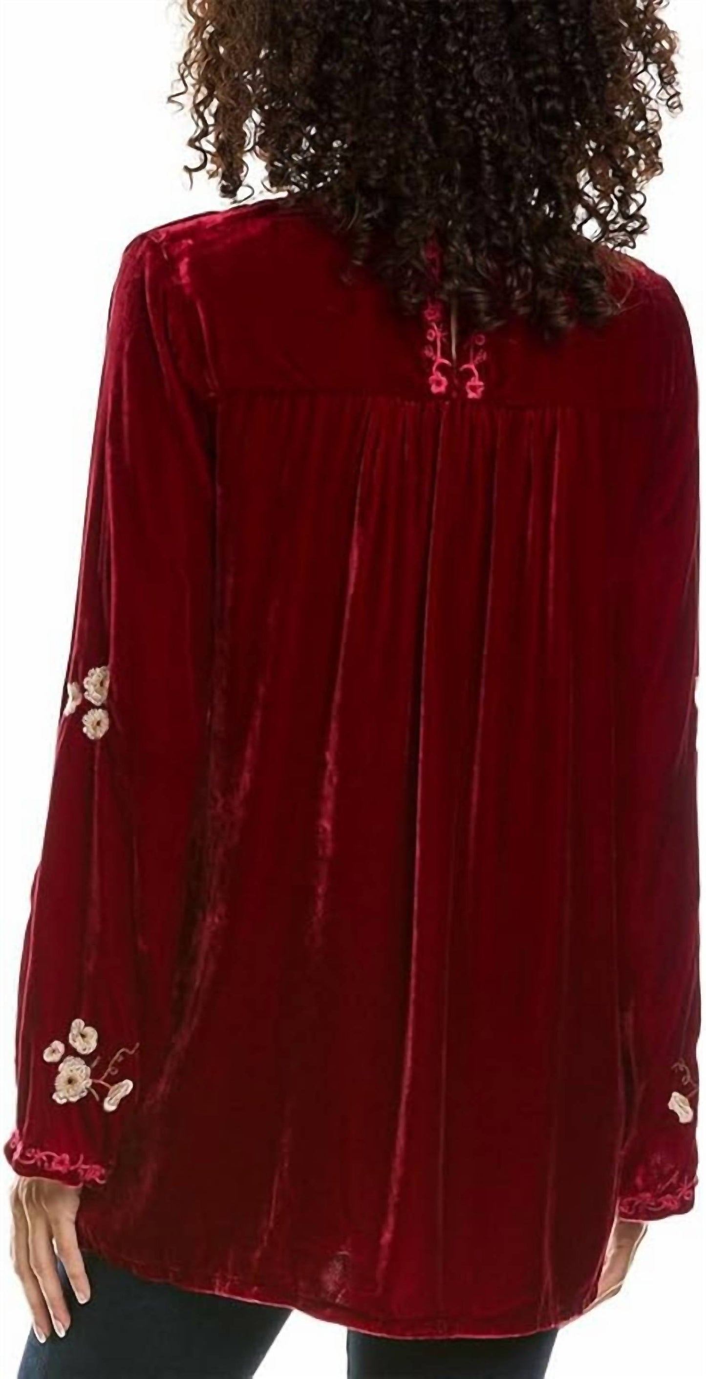 Johnny Was - Quinn Velvet Kimono Sleeve Tunic