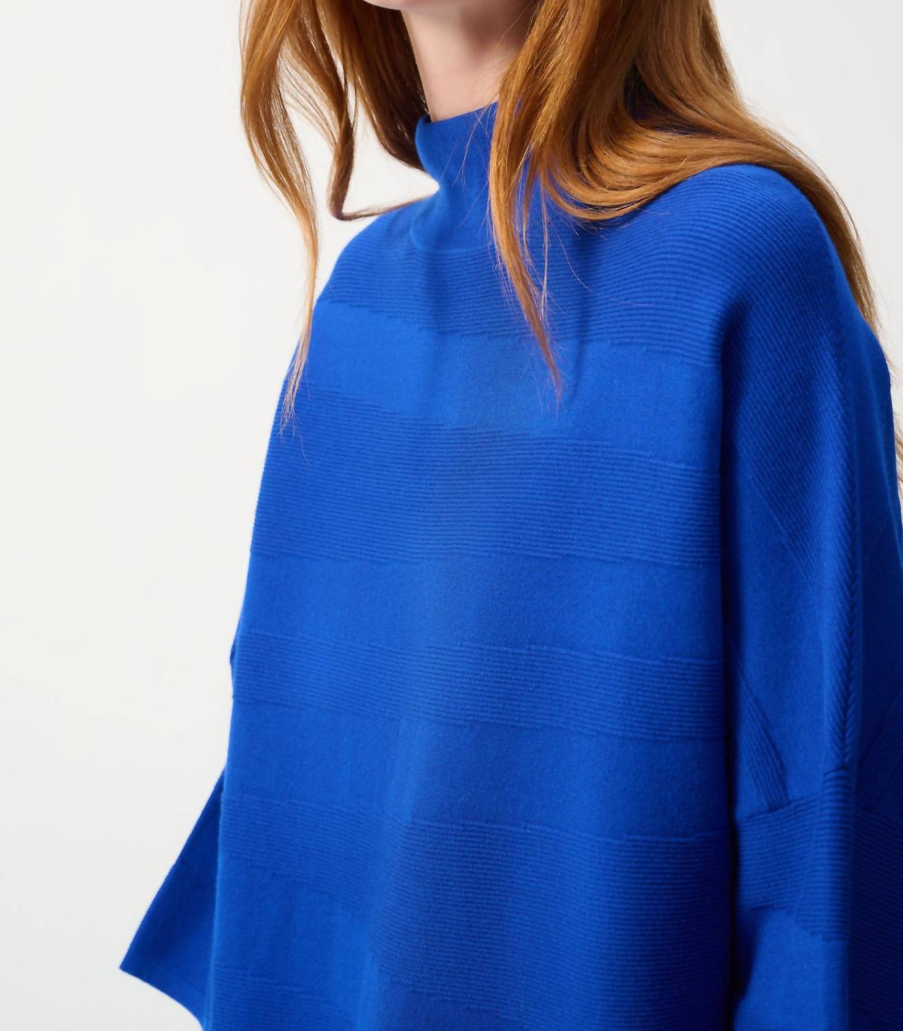 Joseph Ribkoff - Mock Neck Three Quarter Sleeve Sweater