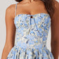 Astr - Larissa Floral Bubble Mini Dress