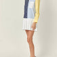 English Factory - Pinstripes & Pleats Dress