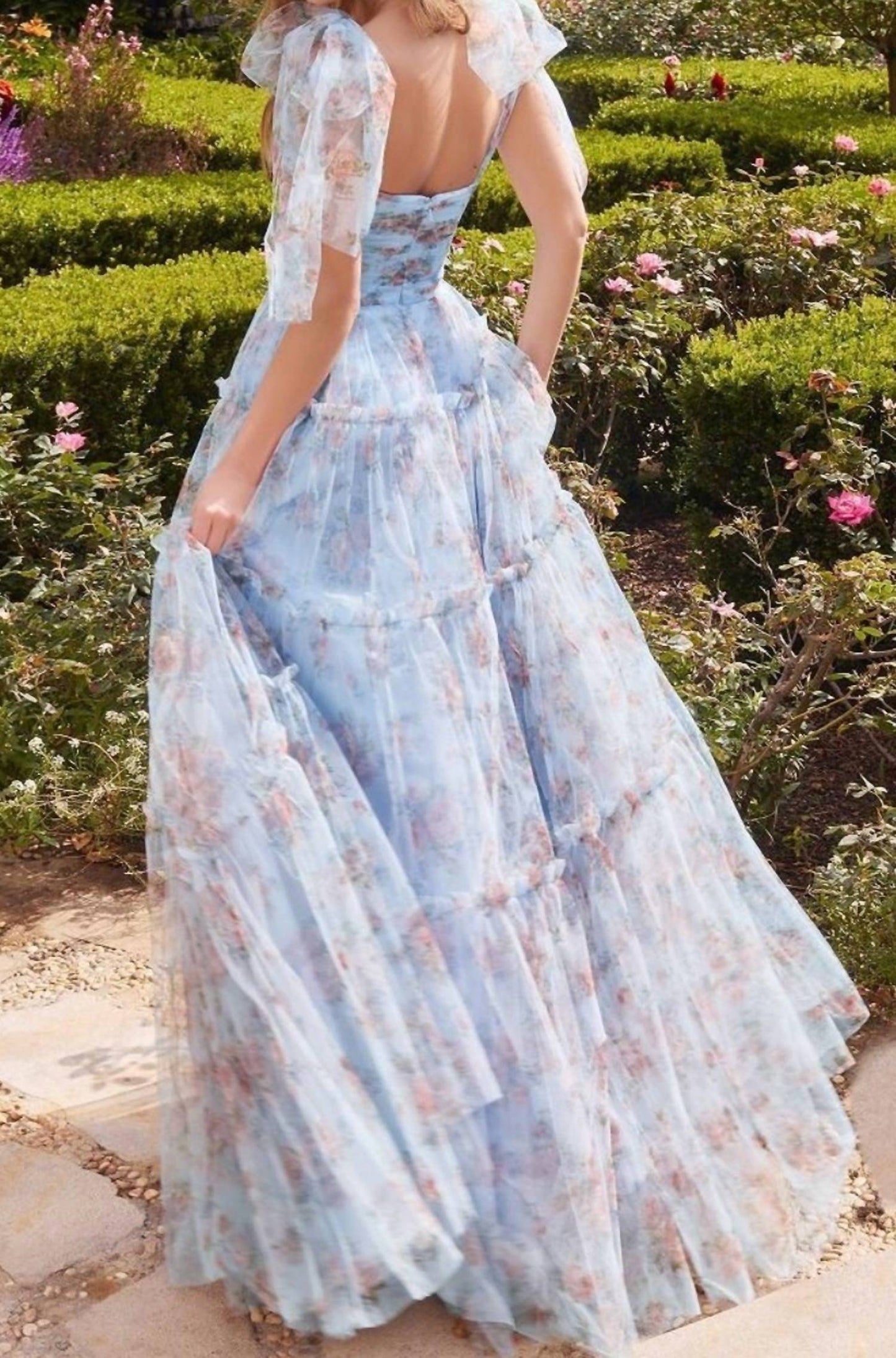 Andrea & Leo Couture - Layered Tulle Gown