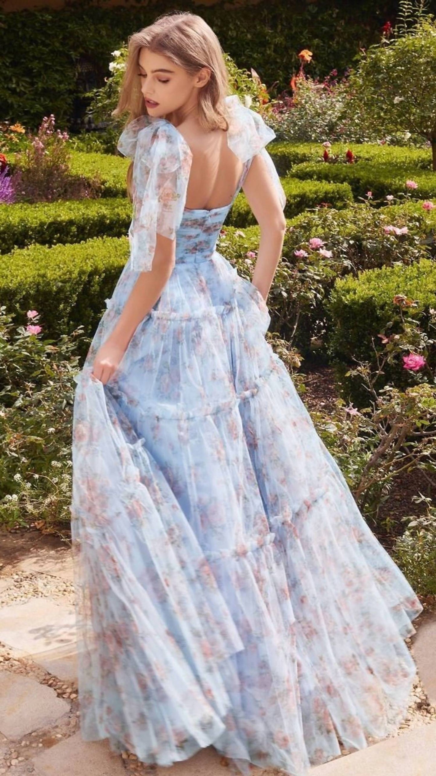 Andrea & Leo Couture - Layered Tulle Gown