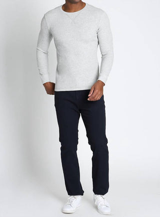 Jachs New York - Classic Waffle Crewneck Sweatshirt