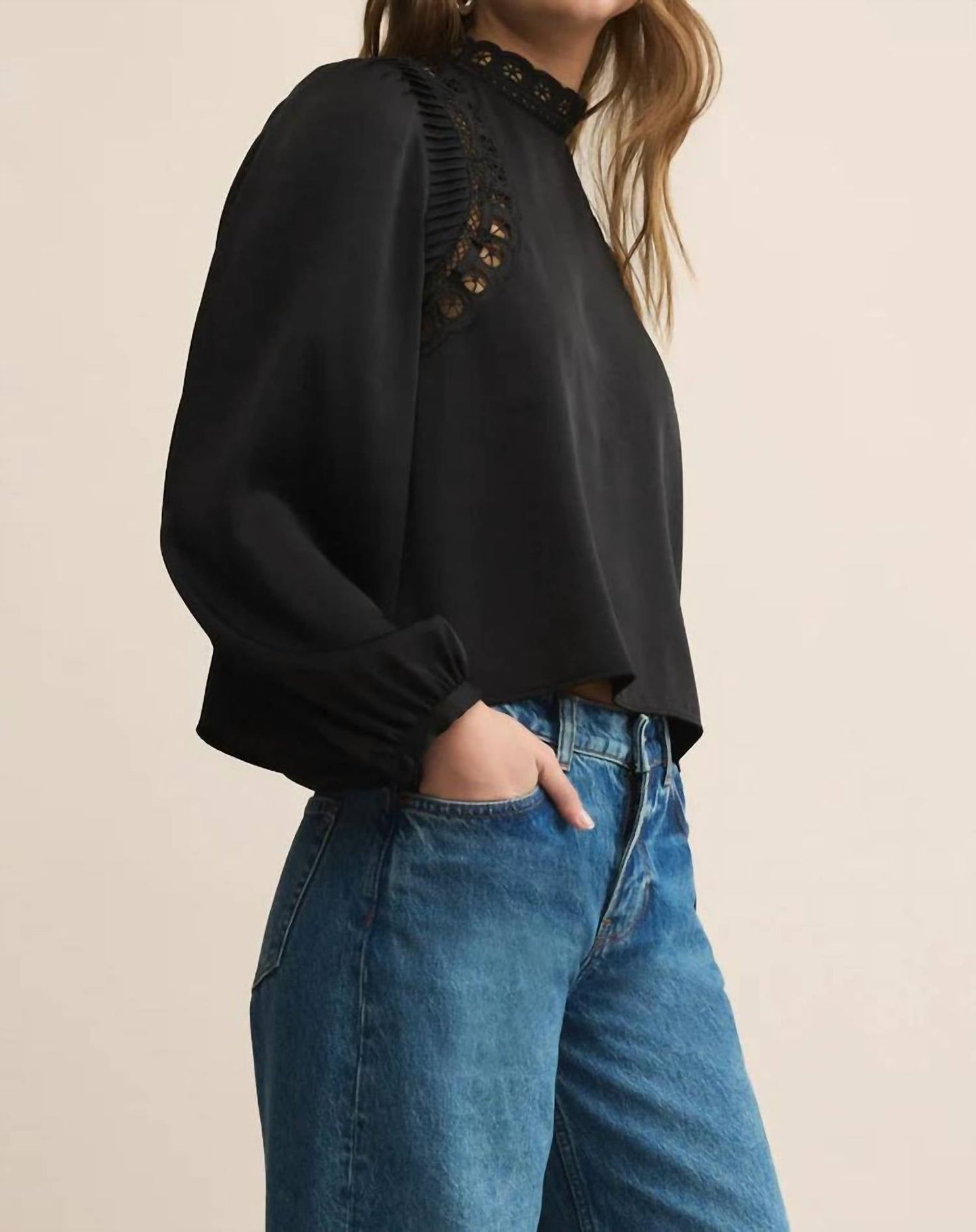 Z Supply - Silvana Embroidered Top
