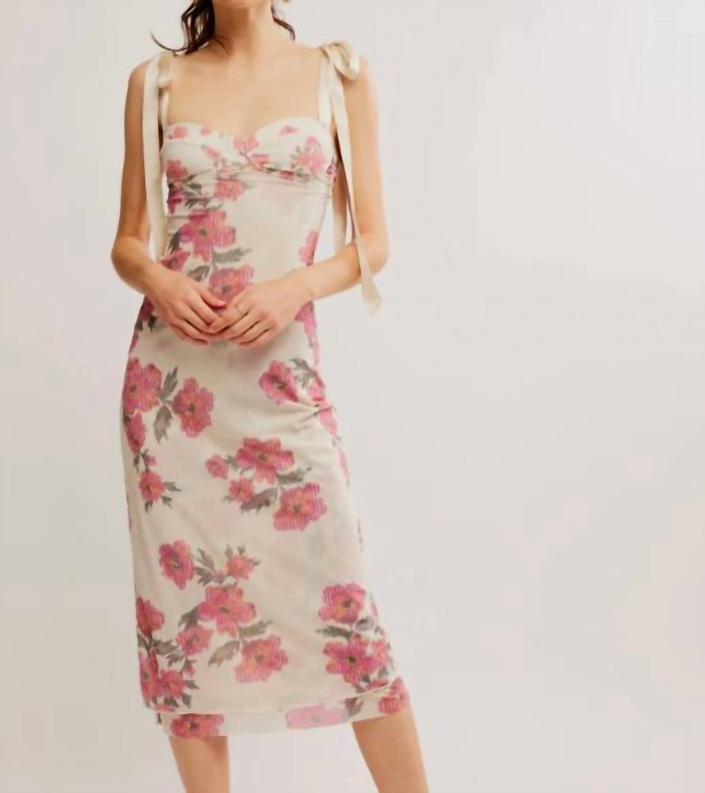 Free People - Printed Got Glam slip Dress