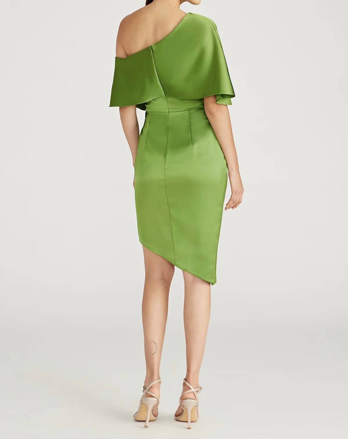 Theia - Polly Satin Cocktail Dress