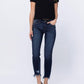 Judy Blue - Mid Rise Destroyed Slim Fit Jeans
