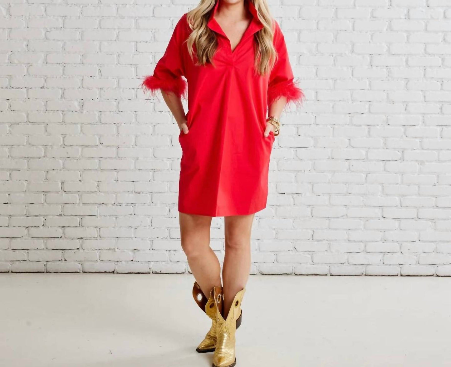 Caryn Lawn - Heather Feather Dress