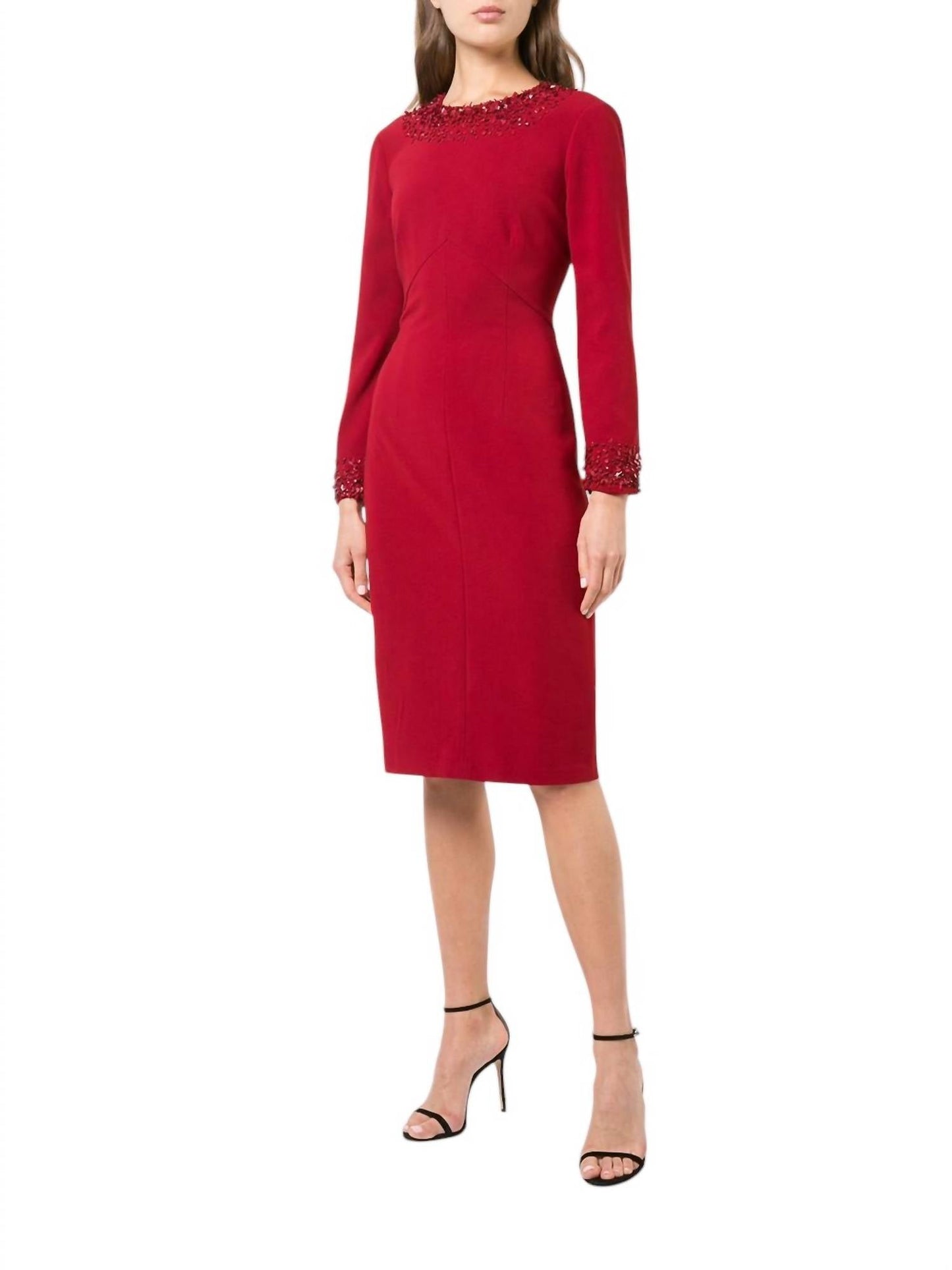 Sachin & Babi - Ahluwalia Brice Beaded Sequin Sheath Dress