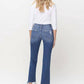 Flying Monkey - Quincy Mid Rise Crop Bootcut Jean