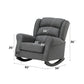 Fabien Rocking Chair in Gray