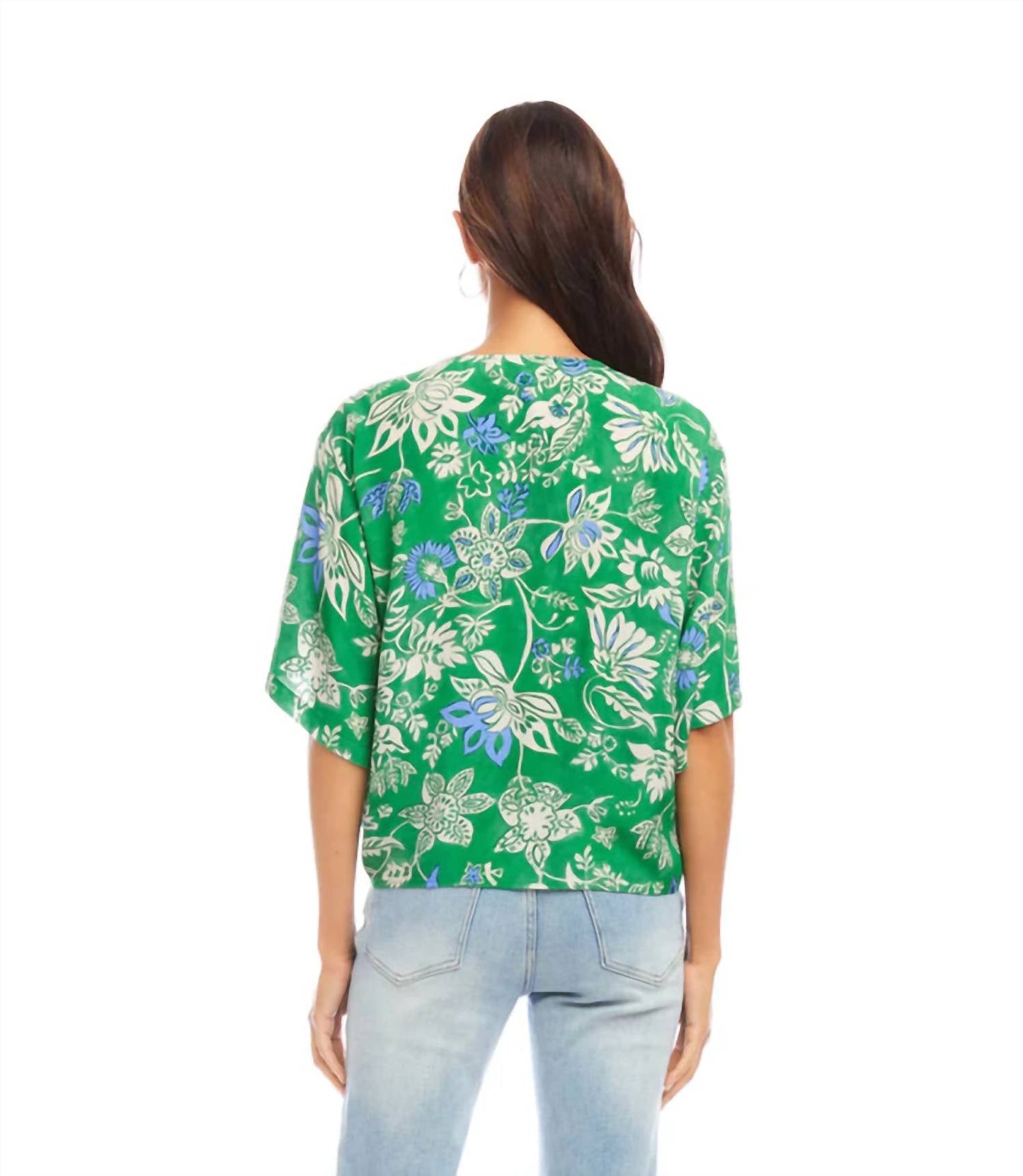 Karen Kane - Women's Tie Front Top