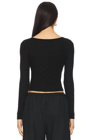 Enza Costa - Silk Knit Ballet Top