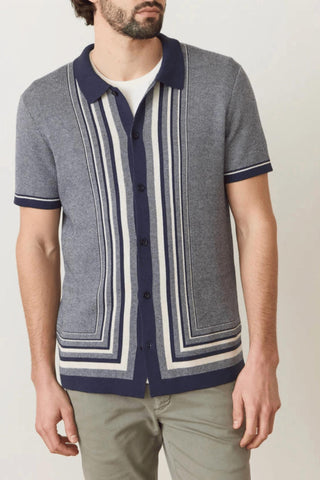 Marine Layer - Ethan Sweater Button-down Shirt