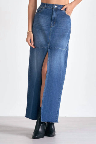 Elan - Danielle Denim Skirt