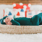 Fawn & Foster - Baby Organic Knotted Gown + Top Knot Hat