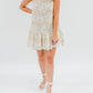 Arose Studio - Floral Lace Mini Dress