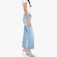Mother - Kick It Ankle Fray Straight Leg Jeans