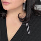 Jagged Halo Jewelry - Women's Safety Pin Earrings