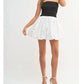 Mable - Strapless Smocked Mini Dress