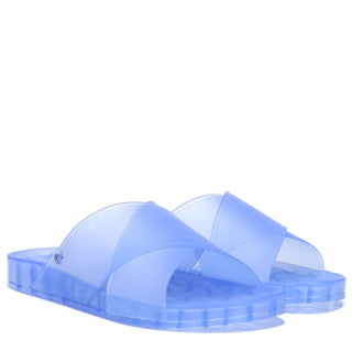 Sam Edelman - Women's Jelly Jaylee Translucent Slip On Slide Sandals