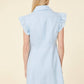 Dolce Cabo - Flutter Fleeve Dress