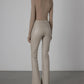 Enza Costa - MATTE LEATHER BOOTCUT LEGGING
