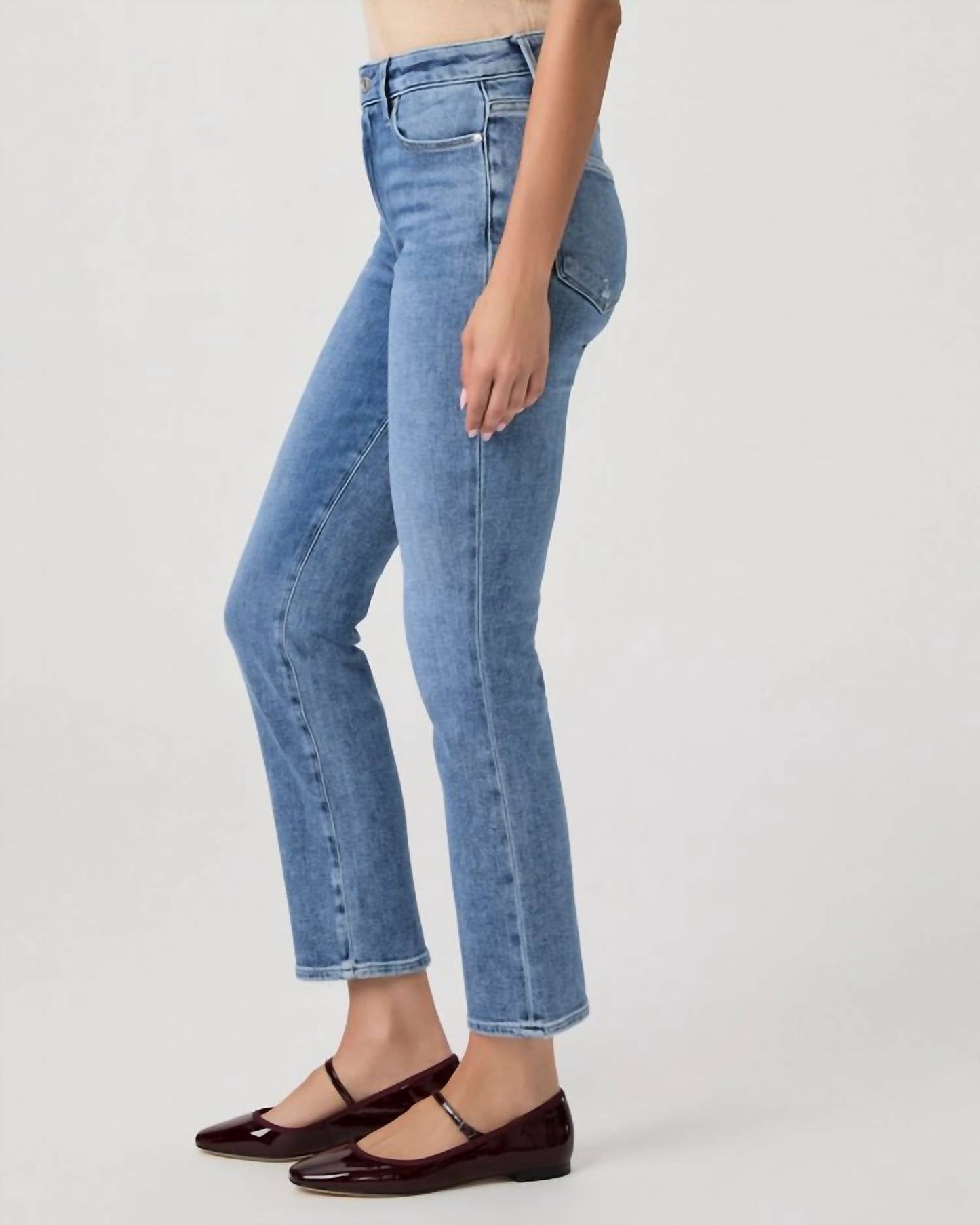 Paige - Cindy High-rise Straight Jean