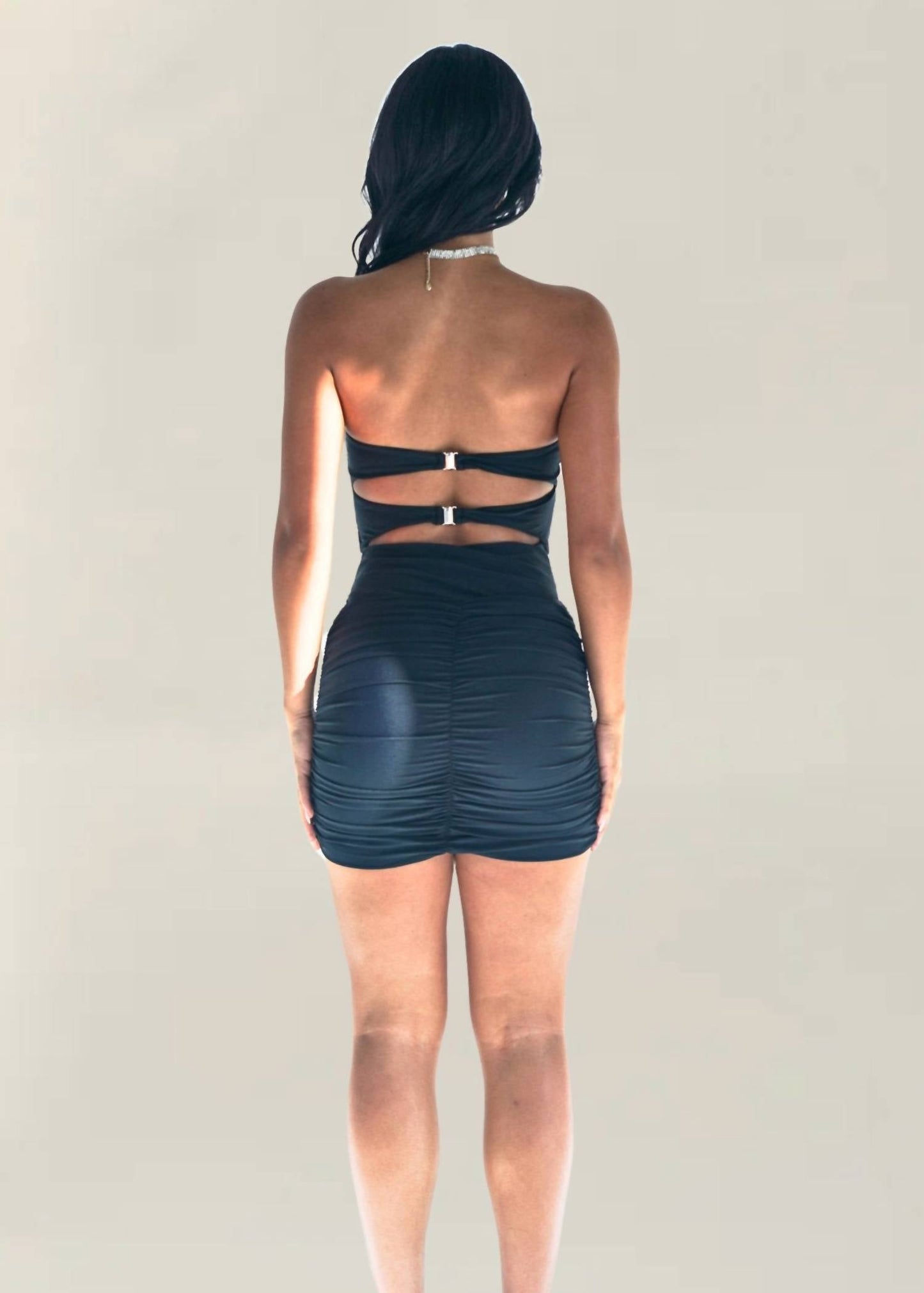 Aura - Cj Rose Mini Dress