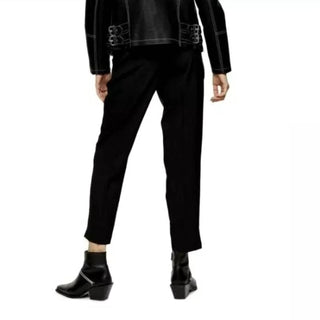 Topshop - Ankle Crop Straight Leg Pants