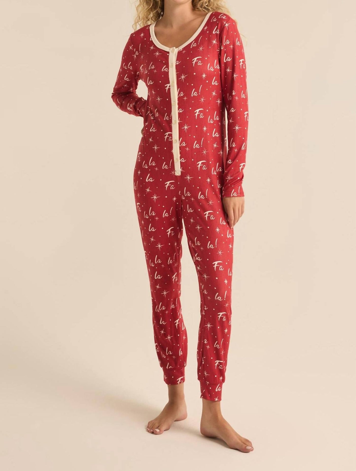 Z Supply - Fa La La Silky Pointelle Onesie