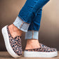 Everglades - Women's Emily Leopard Platform Mule Sneaker