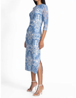 Johnny Was - WYNIFRED MESH MIDI DRESS