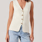 Astr - Jayce Sweater Vest Top